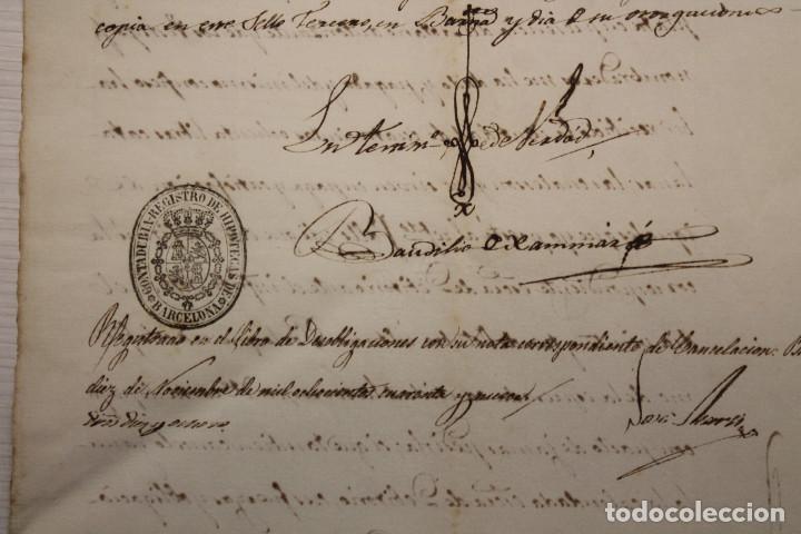 Manuscritos antiguos: SELLO 3&ordm;, 1849 - Foto 3