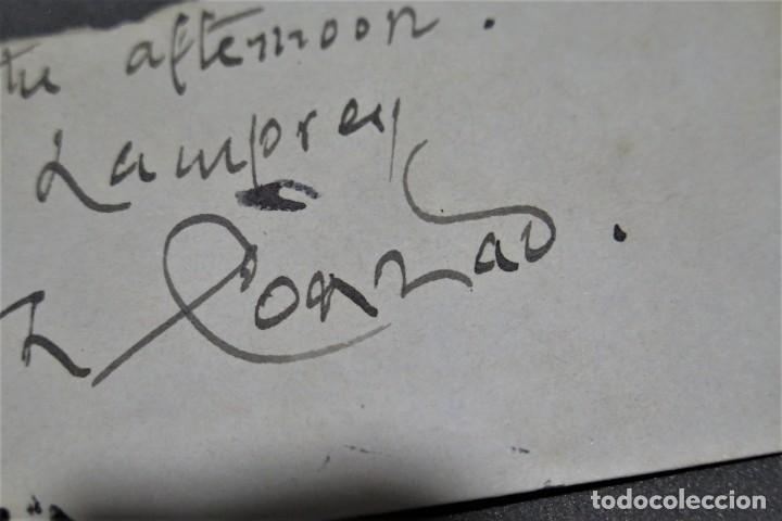Manuscritos antiguos: FRAGMENTO DE ESCRITO CON AUTOGRAFO DE JOSEPH CONRAD - Foto 5