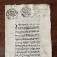 Manuscritos antiguos: AÑO 1668. MADRID. ESCRITURA DE FACULTAD. REAL FACULTAD DE LA SISA DEL VINO. TABERNEROS, FRAUDE.. Lote 297488678