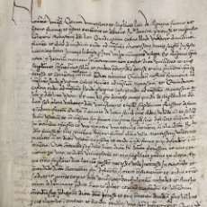 Manuscritos antiguos: SENTENCIA ARBITRAL, ALGUAIRE, 1499. Lote 298637593