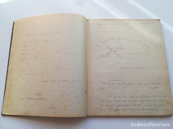 Manuscritos antiguos: MANUSCRITO GEOMETRIA 1924/1925 - Foto 17