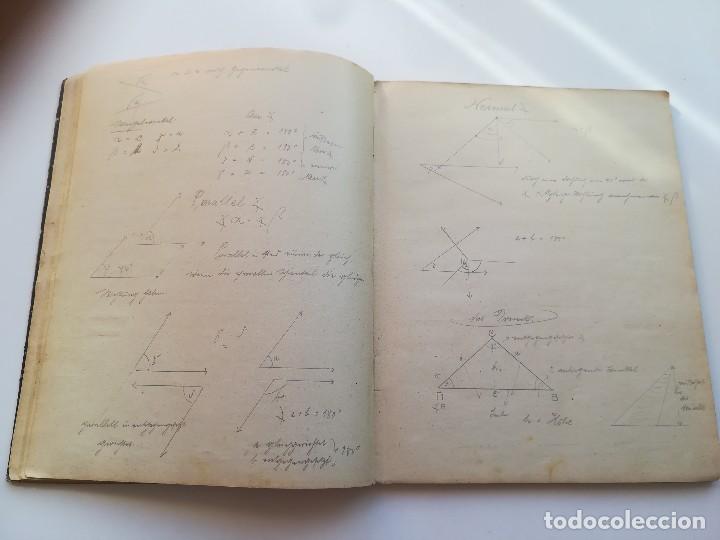 Manuscritos antiguos: MANUSCRITO GEOMETRIA 1924/1925 - Foto 19