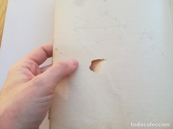 Manuscritos antiguos: MANUSCRITO GEOMETRIA 1924/1925 - Foto 22