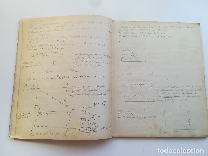 Manuscritos antiguos: MANUSCRITO GEOMETRIA 1924/1925 - Foto 30