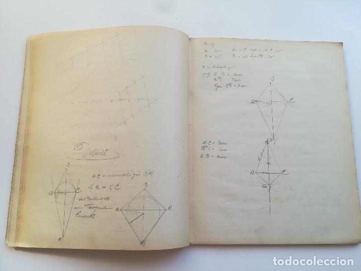 Manuscritos antiguos: MANUSCRITO GEOMETRIA 1924/1925 - Foto 33