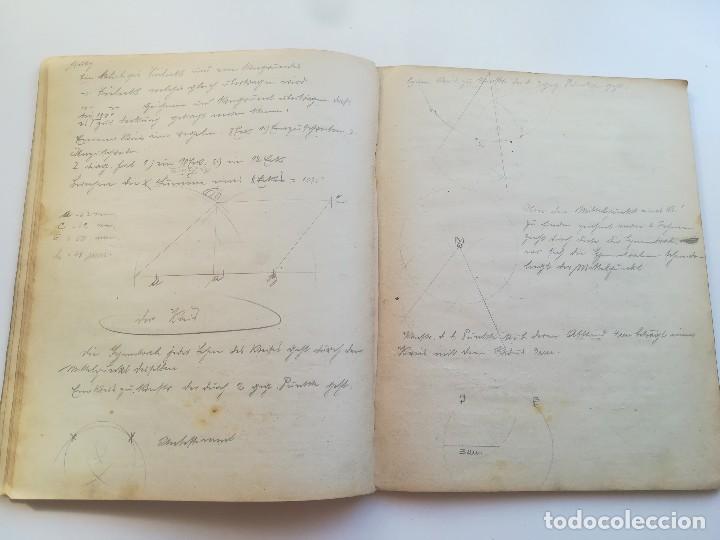 Manuscritos antiguos: MANUSCRITO GEOMETRIA 1924/1925 - Foto 35