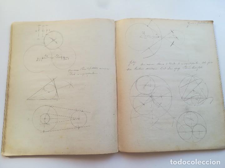 Manuscritos antiguos: MANUSCRITO GEOMETRIA 1924/1925 - Foto 38