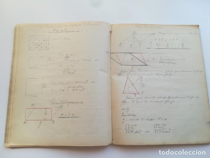 Manuscritos antiguos: MANUSCRITO GEOMETRIA 1924/1925 - Foto 40