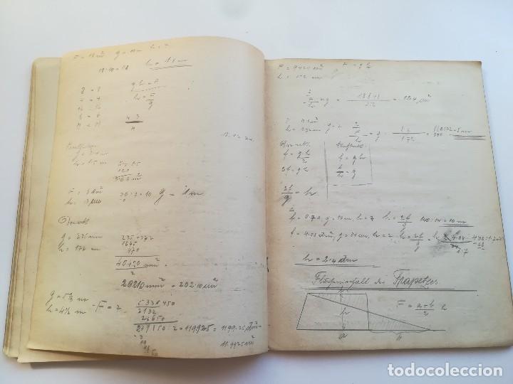Manuscritos antiguos: MANUSCRITO GEOMETRIA 1924/1925 - Foto 41