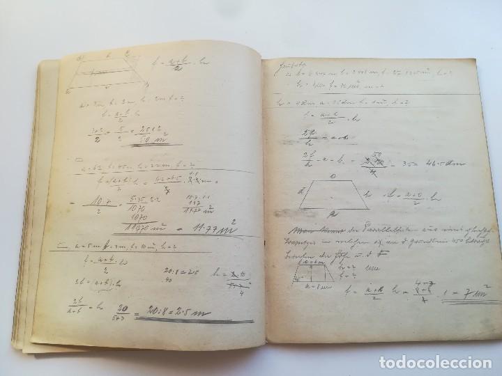 Manuscritos antiguos: MANUSCRITO GEOMETRIA 1924/1925 - Foto 42
