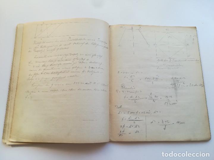 Manuscritos antiguos: MANUSCRITO GEOMETRIA 1924/1925 - Foto 43