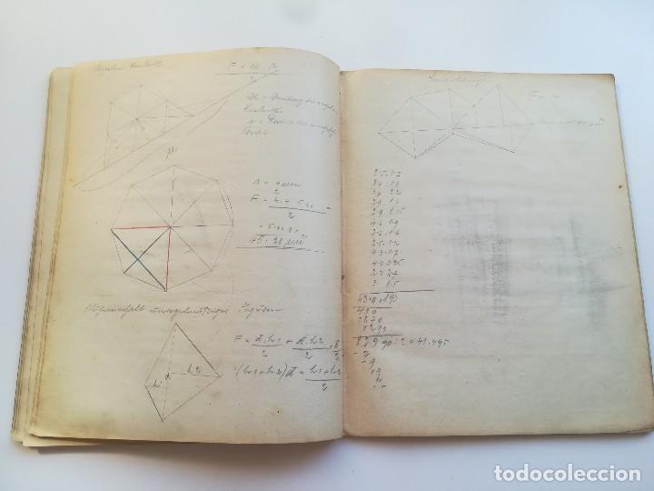Manuscritos antiguos: MANUSCRITO GEOMETRIA 1924/1925 - Foto 44