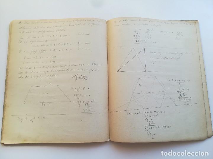 Manuscritos antiguos: MANUSCRITO GEOMETRIA 1924/1925 - Foto 51