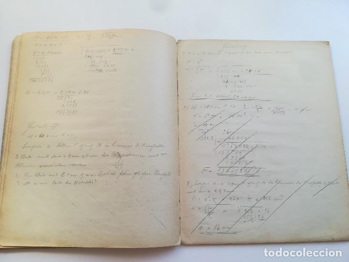 Manuscritos antiguos: MANUSCRITO GEOMETRIA 1924/1925 - Foto 55