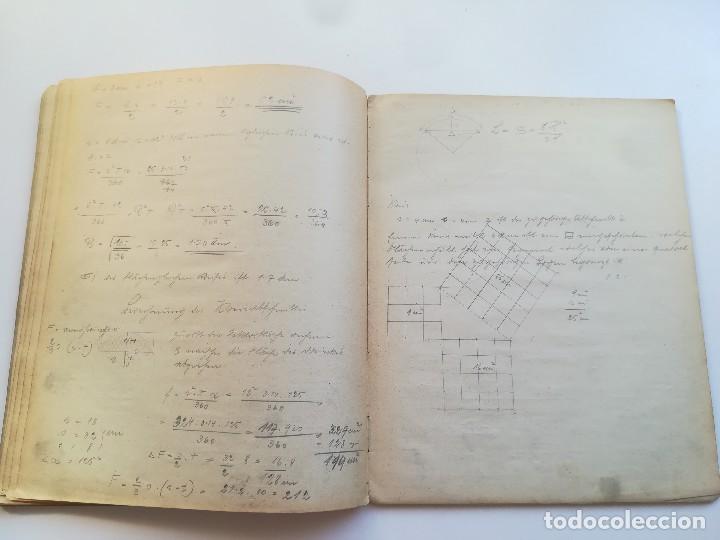 Manuscritos antiguos: MANUSCRITO GEOMETRIA 1924/1925 - Foto 57