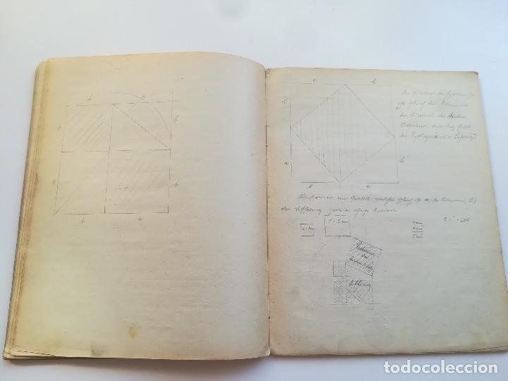 Manuscritos antiguos: MANUSCRITO GEOMETRIA 1924/1925 - Foto 58