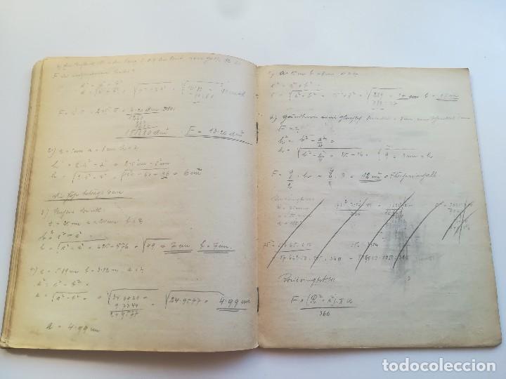 Manuscritos antiguos: MANUSCRITO GEOMETRIA 1924/1925 - Foto 60