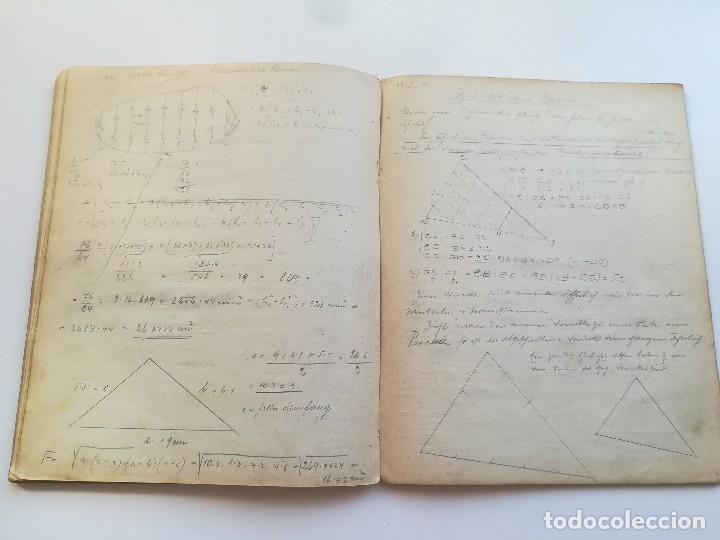 Manuscritos antiguos: MANUSCRITO GEOMETRIA 1924/1925 - Foto 61
