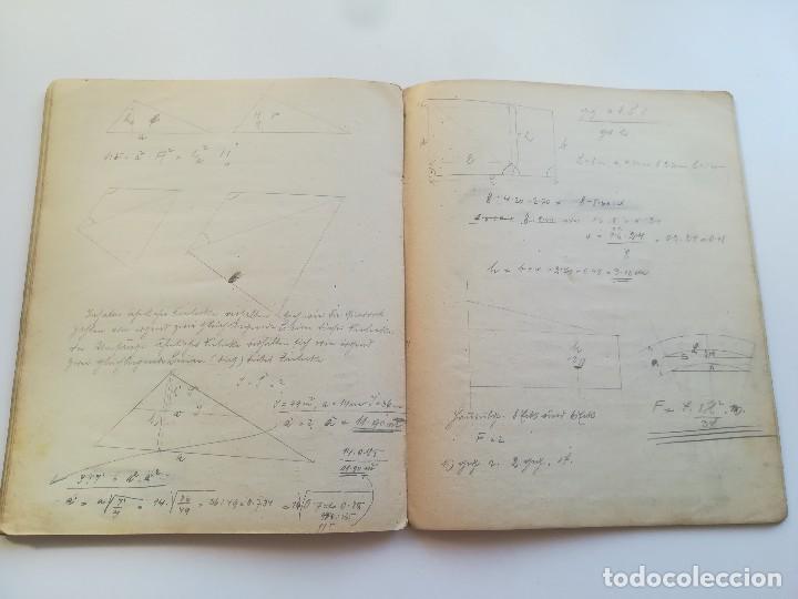 Manuscritos antiguos: MANUSCRITO GEOMETRIA 1924/1925 - Foto 63