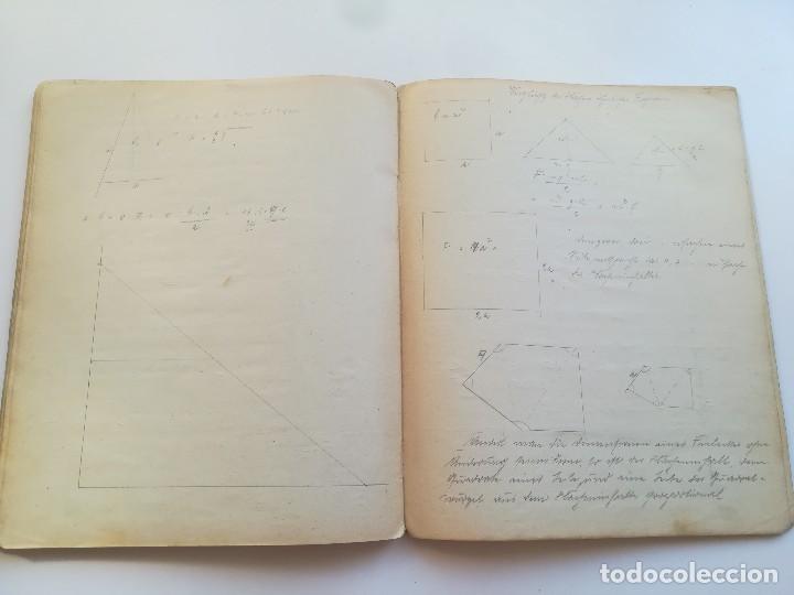 Manuscritos antiguos: MANUSCRITO GEOMETRIA 1924/1925 - Foto 64