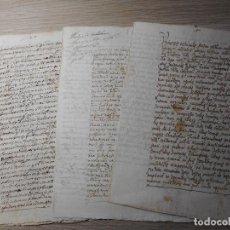 Manuscritos antiguos: ANTIGUOS MANUSCRITOS CATALAN. CALDES. CALDAS DE MONTBUI. BARCELONA SIGLO XVII