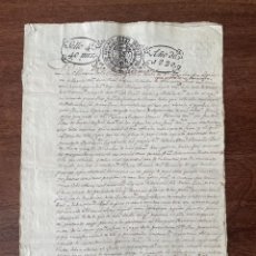 Manuscritos antiguos: AÑO 1820-21-22 MELLID. PLEITO SOBRE FERRADOS DE CENTENO VENDIDOS A SU MARIDO.. Lote 300959703