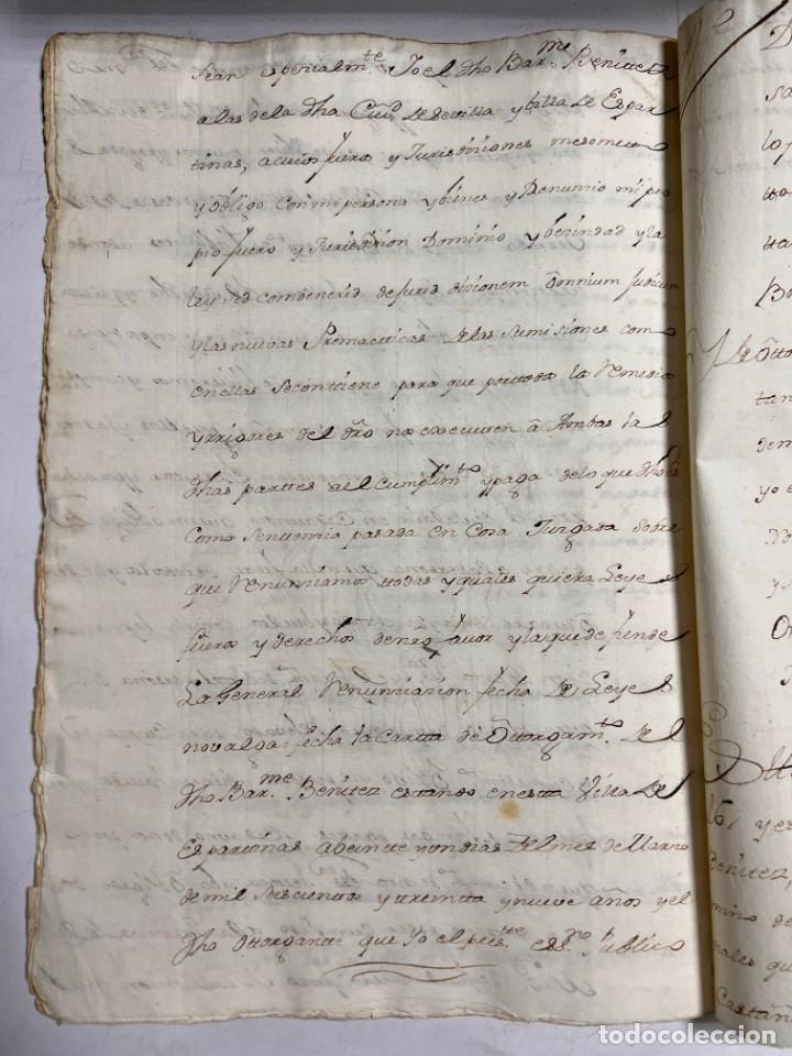 Manuscritos antiguos: ESPARTINAS, 1640. ESCRITURAS. VER/LEER. - Foto 12