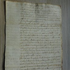 Manuscritos antiguos: ANTIGUO MANUSCRITO.BERNAT MARTI.MARIA VERNIS.TAMARIT.TARRAGONA SIGLO XVI XVII. Lote 301910433