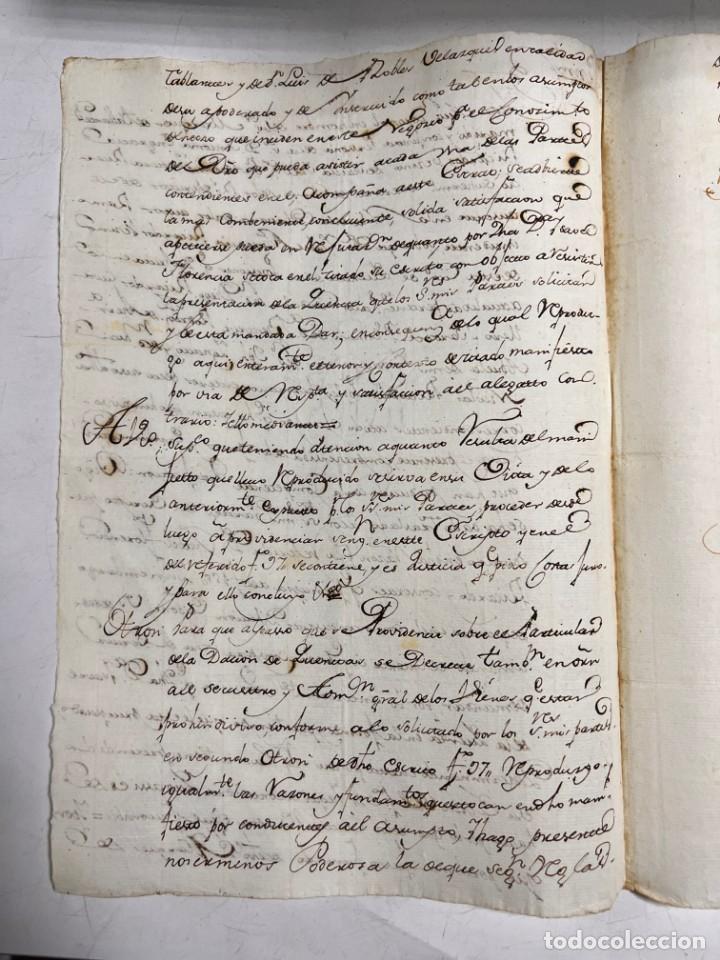 Manuscritos antiguos: SEVILLA. SIN FECHA. AUTO SOBRE POSESIONES. VER/LEER - Foto 2