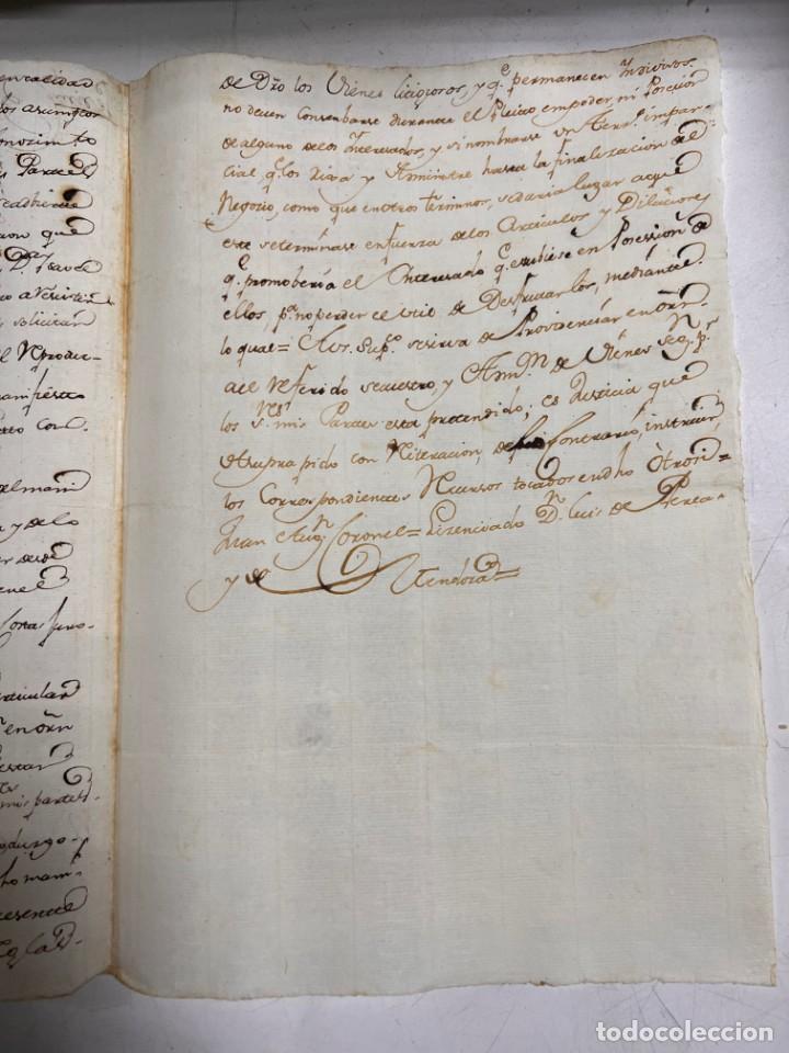 Manuscritos antiguos: SEVILLA. SIN FECHA. AUTO SOBRE POSESIONES. VER/LEER - Foto 3