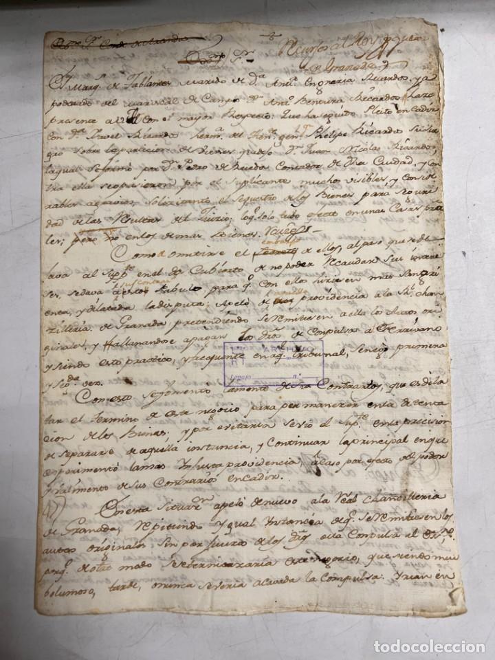 Manuscritos antiguos: SEVILLA, 1769. INSTANCIAS A PLEITO. VER/LEER - Foto 1