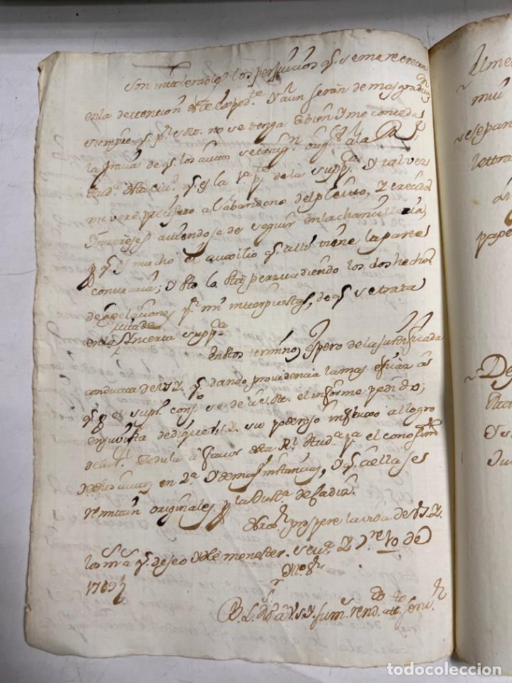 Manuscritos antiguos: SEVILLA, 1769. INFORME A LA CHANCILLERIA. VER/LEER - Foto 2
