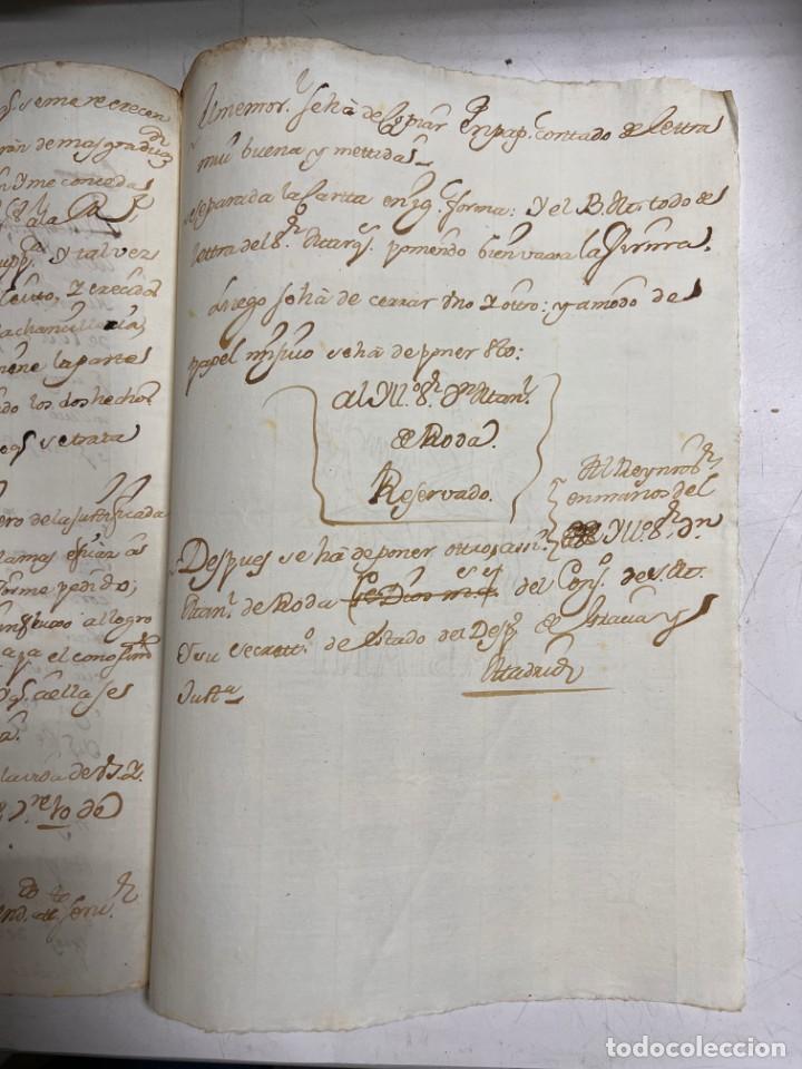 Manuscritos antiguos: SEVILLA, 1769. INFORME A LA CHANCILLERIA. VER/LEER - Foto 3