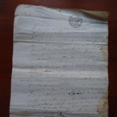 Manuscritos antiguos: COYA, INFIESTO, ASTURIAS, VENTA DE UN PRADO, 1849. Lote 306525763