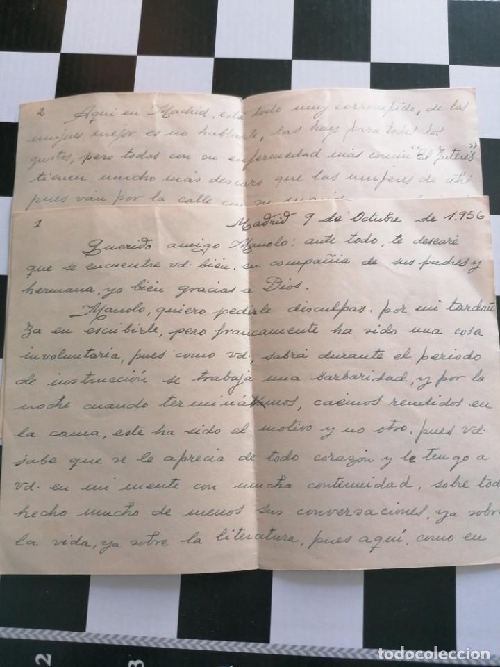 Manuscritos antiguos: CARTA MANUSCRITA - Foto 1