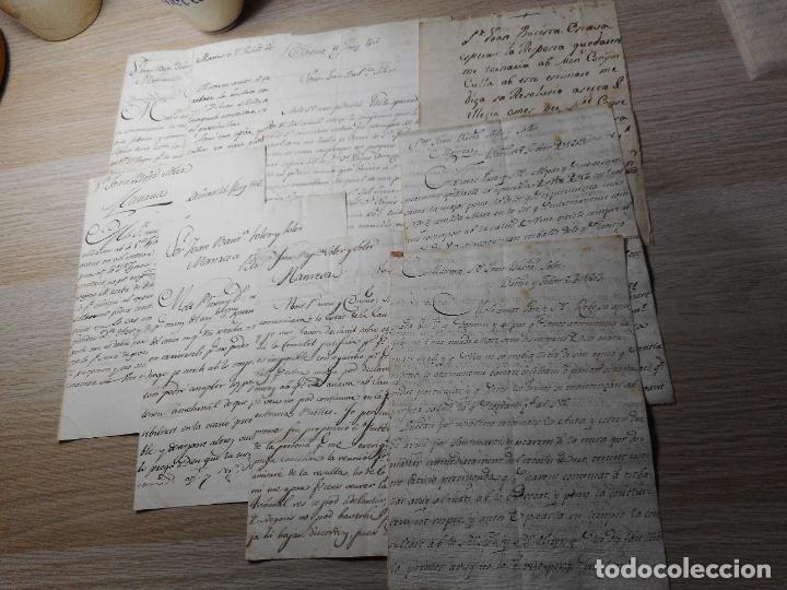 Manuscritos antiguos: ANTIGUAS CARTAS.JOAN BAPTISTA SOLER Y SOLER.MANRESA. EN BARCELONA 1803