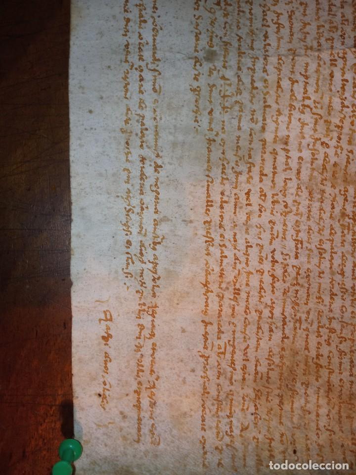 Manuscritos antiguos: PERGAMINO - A&ntilde;o 1551 . - Foto 4