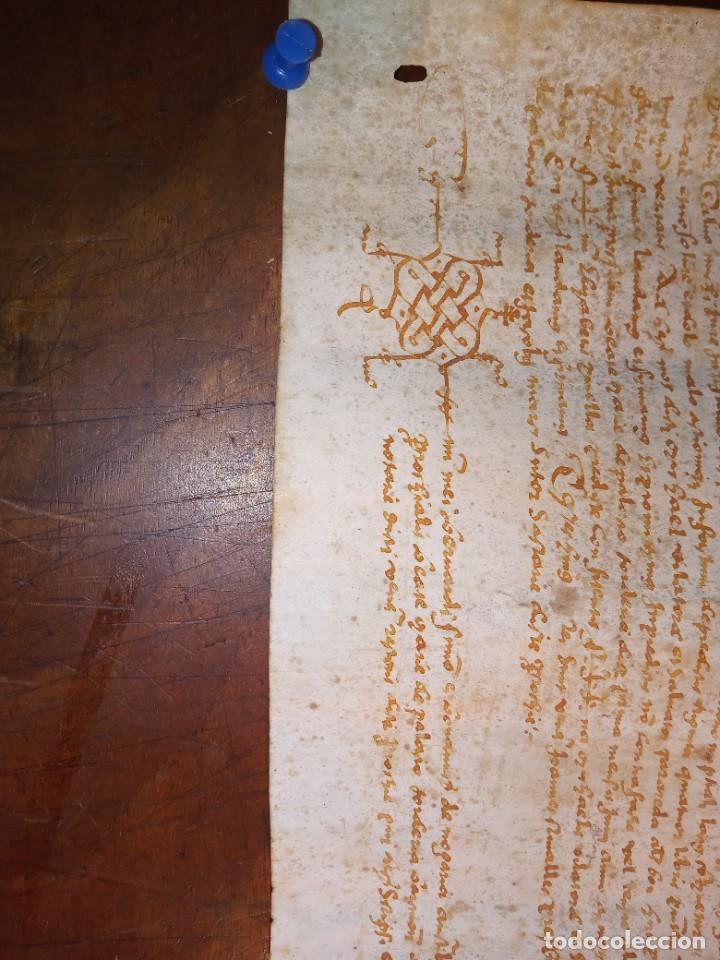 Manuscritos antiguos: PERGAMINO - A&ntilde;o 1551 . - Foto 6