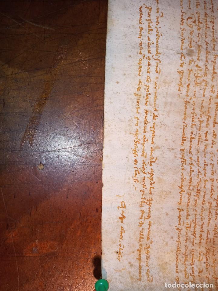 Manuscritos antiguos: PERGAMINO - A&ntilde;o 1551 . - Foto 7