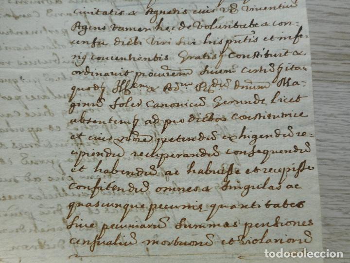 Manuscritos antiguos: ANTIGUO MANUSCRITO. APELLIDO BLANQUER O BLAQUERY. 1606 - Foto 3