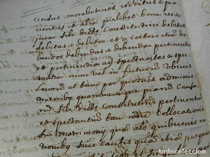 Manuscritos antiguos: ANTIGUO MANUSCRITO. APELLIDO BLANQUER O BLAQUERY. 1606 - Foto 5