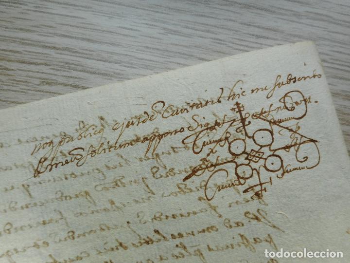 Manuscritos antiguos: ANTIGUO MANUSCRITO. APELLIDO BLANQUER O BLAQUERY. 1606 - Foto 7