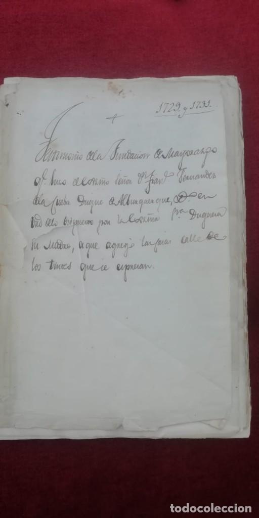 Manuscritos antiguos: manuscrito 1729 - Foto 2