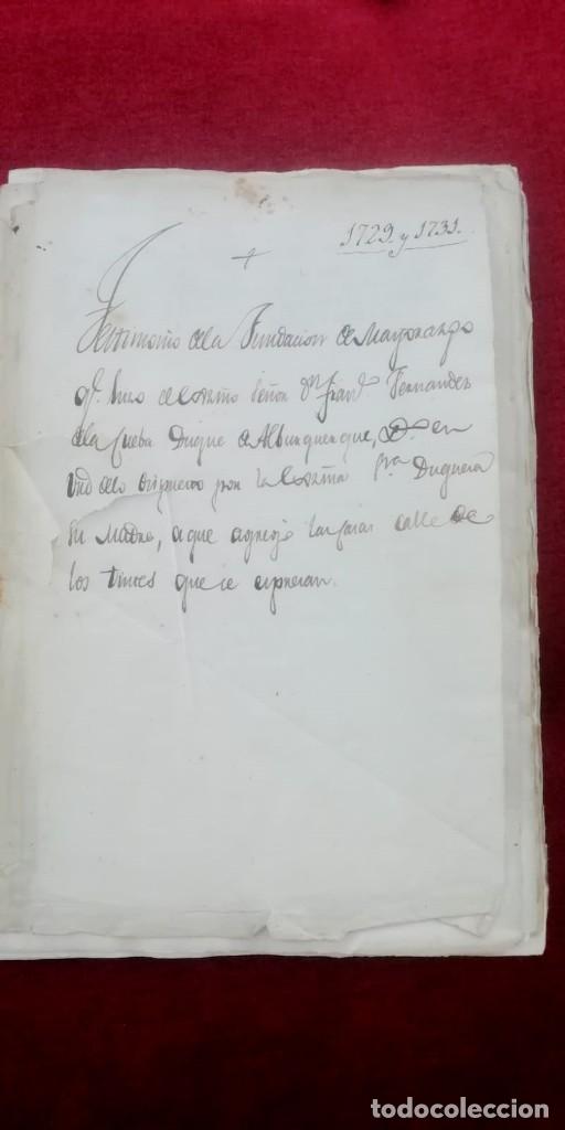 Manuscritos antiguos: manuscrito 1729 - Foto 3