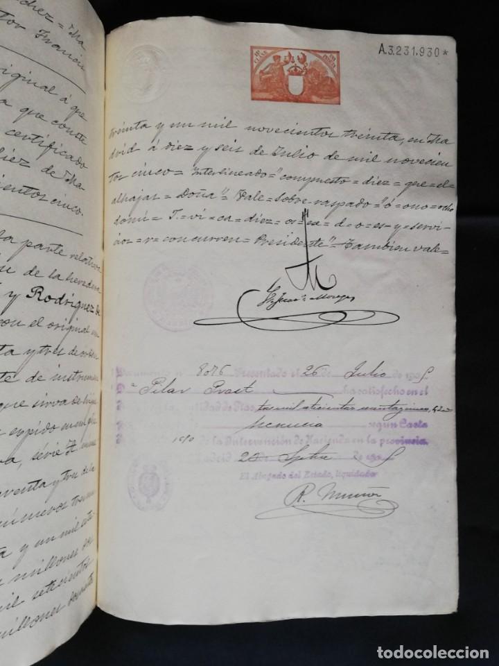 Manuscritos antiguos: 1905 Carlos Prast (Pte. Camara Comercio) - Edificio C/ Arenal 8 (Casa Ratoncito Perez) - Foto 17