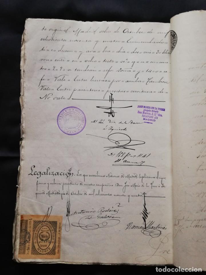 Manuscritos antiguos: 1905 Carlos Prast (Pte. Camara Comercio) - Edificio C/ Arenal 8 (Casa Ratoncito Perez) - Foto 25