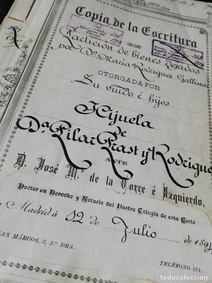 Manuscritos antiguos: 1905 Carlos Prast (Pte. Camara Comercio) - Edificio C/ Arenal 8 (Casa Ratoncito Perez) - Foto 21