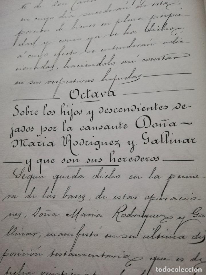 Manuscritos antiguos: 1905 Carlos Prast (Pte. Camara Comercio) - Edificio C/ Arenal 8 (Casa Ratoncito Perez) - Foto 31