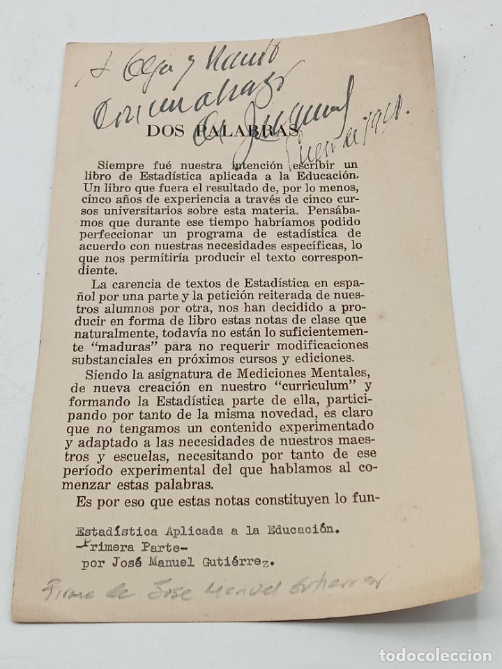 Manuscrits anciens: SIGNED, AUTOGRAPH, FIRMA. ESCRITOR JOSE MANUEL GUTIERREZ. VER