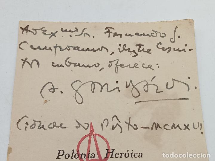 Manuscritos antiguos: SIGNED, AUTOGRAPH, FIRMA. ESCRITOR A. GARIBALDI. VER - Foto 2